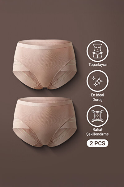 AUW سراويل داخلية نسائية من التول الدقيق غير المرئية T يبرز انحناءات الجسم مك...