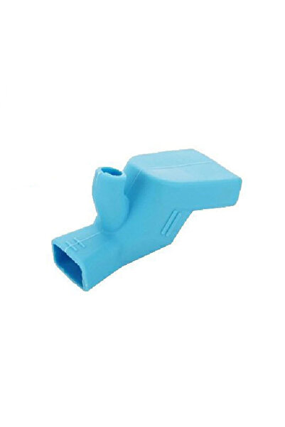 Choice وصلة صنبور مياه سيليكونية زرقاء عالية المرونة لحوض غسيل الأطفال، مناسب...