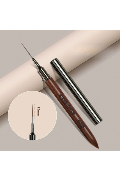 Choice 03 1 Pc Round Wooden Handle Art Eyeliner Pen DIY Painting Brush Line D...