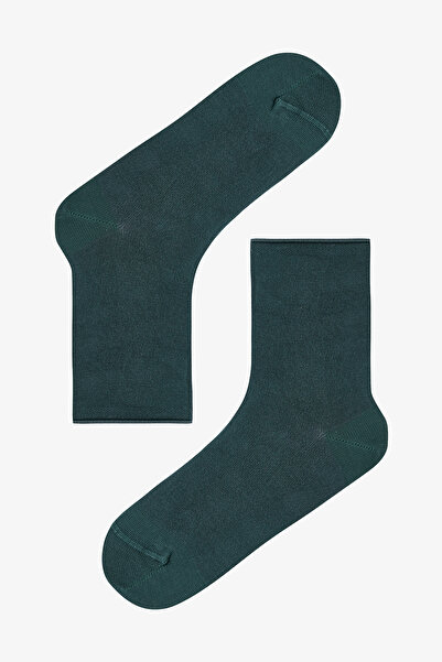 Penti Koyu Yeşil High Comfort Soket Çorap