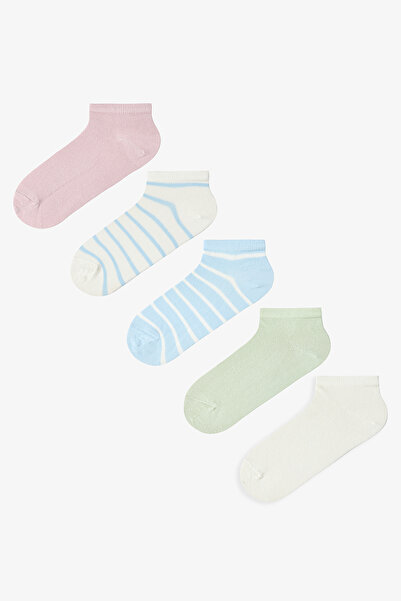 Penti Renklied Thin Stripes 5-Piece Booties Socks