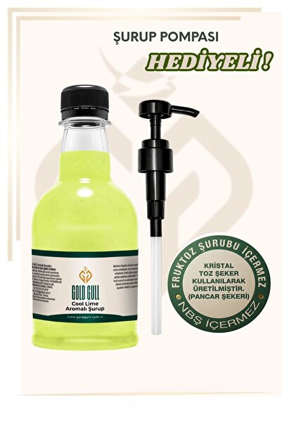 gold gull Cool Lime Konsantre Şurup 300 Ml.