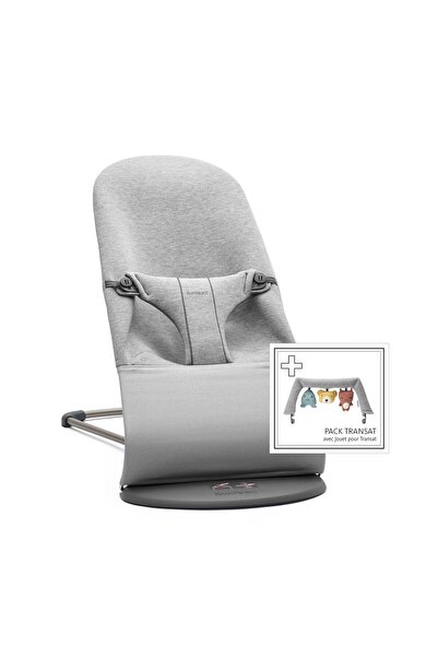 BabyBjörn Soft Oyuncaklı Bliss Ana Kucağı 3D Jersey Light Grey