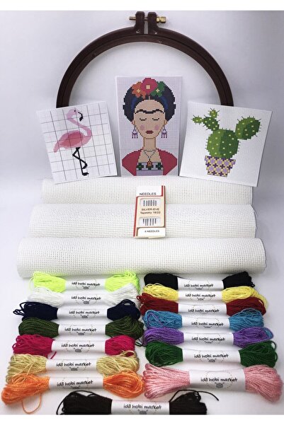 İDİL Kanaviçe Etamin Seti Model011