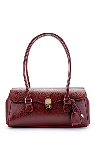 minebag Baget Form Special Lock Pendant Detailed Hilly Women's Shoulder Bag B...