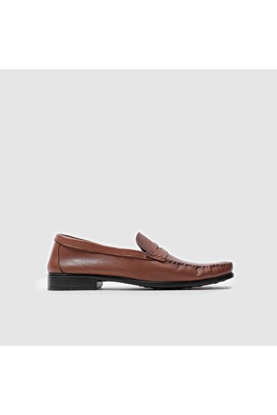 TOGO Fındık Genuine Leather Men's Classic Loafer Shoes [052229]