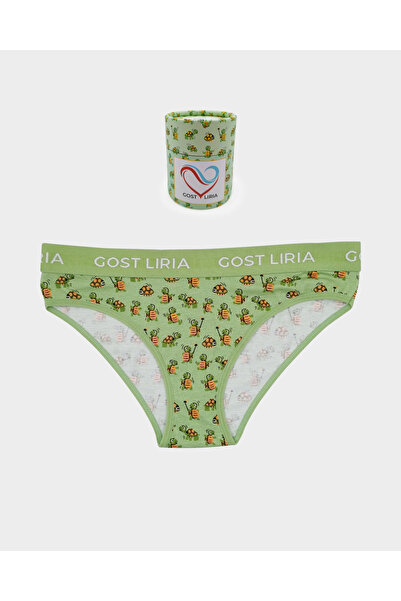 GOST LİRİA - Chiloți slip de damă cu imprimeu broască țestoasă