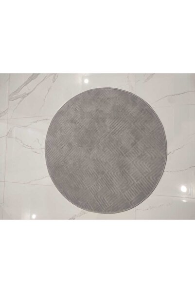 Merinos Aden Rölyef Kaymaz Taban Oda Salon Koridor Mutfak Halı Yolluk Gri