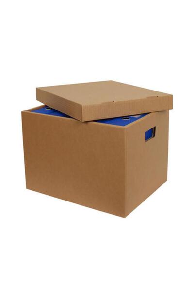 KOLİ KOLAY 42x30x34,5 cm Kapaklı Arşiv Kutusu 10 Adet