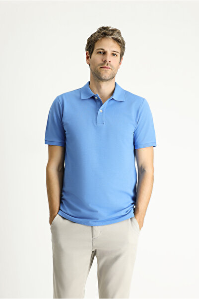 Kiğılı Βαμβακερό μπλουζάκι με κανονική εφαρμογή με γιακά πόλο