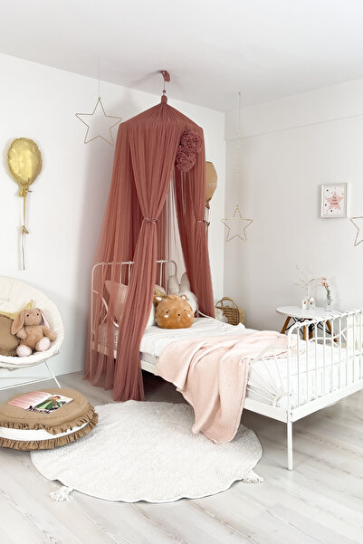 PAMUKA Tül Cibinlik Deluxe Pinkish Brown