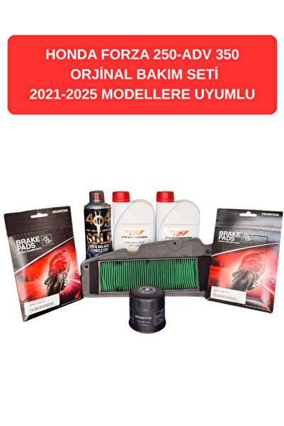 Honda ADV 350 2023-2025 Orijinal Bakım Seti |Yağ , Filtre , Ön-Arka Balata