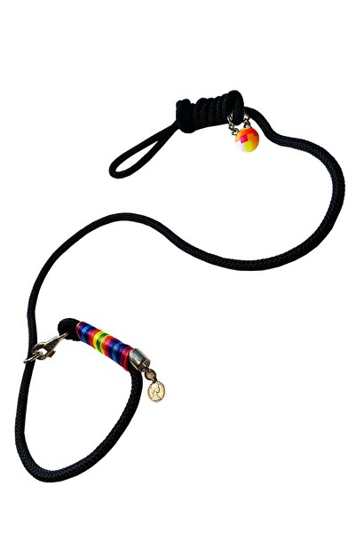 PETSWUU Siyah Renkli Boğma Eğitim Tasması