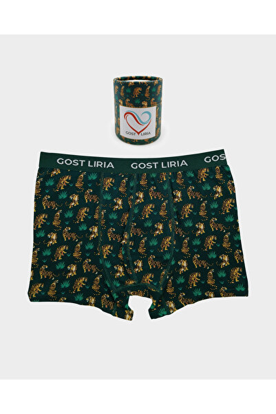 GOST LİRİA - Tiger Desenli Erkek Boxer