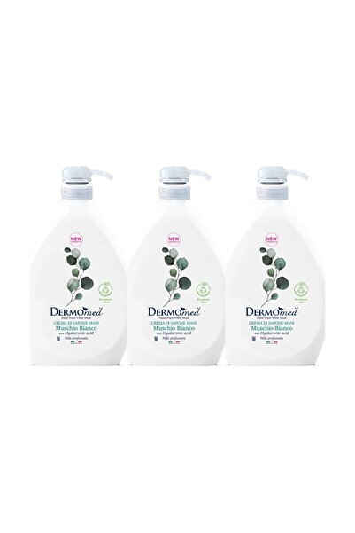Dermomed SET 3 BUCATI-Săpun lichid cu mosc alb,( TOTAL 3 L)