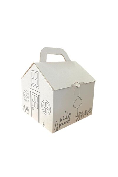 KOLİ KOLAY Çanta Kumbara Boyamalı Para Biriktirme Kutusu