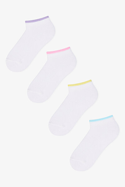 Penti Girl's Sweet Tones 4-Piece Booties Socks