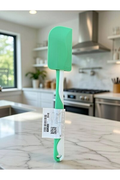 IKEA Gubbröra Spatula - Yeşil / Beyaz - 25 Cm