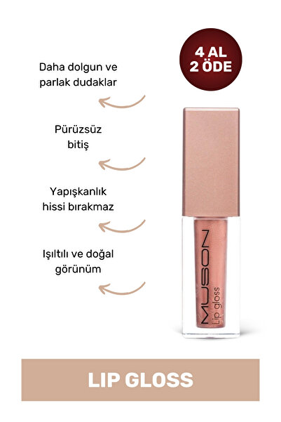 Muson Lip Gloss Peach