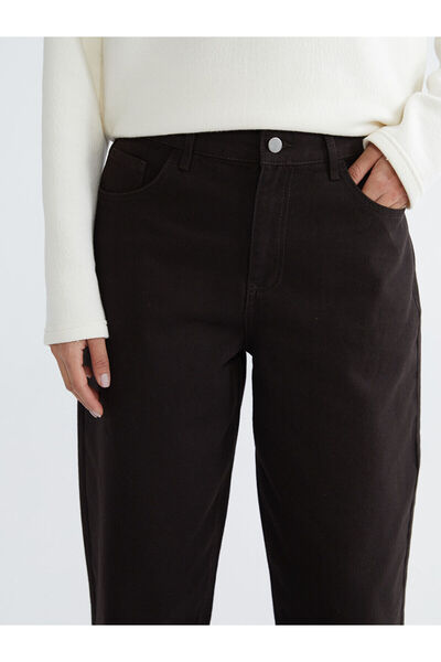 LC Waikiki Pantaloni de damă Seray New Season Barrel Fit