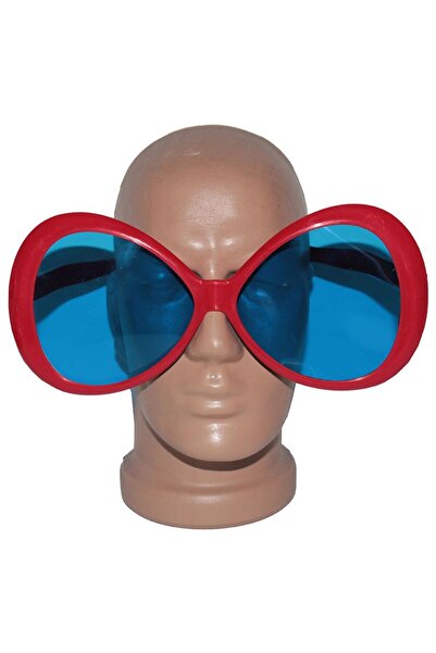 Pandoli Partidolu Mega Boy Parti Gözlüğü Kırmızı Renk