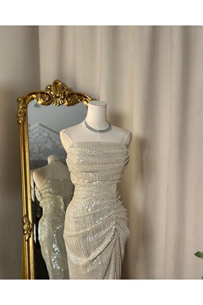 vanus fashion فستان طويل 5056