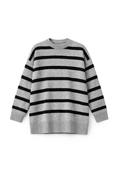 Touché Privé STRIPED KNIT SWEATER
