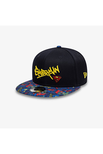 NEW ERA DC Superman 9Fifty Çocuk Siyah Şapka