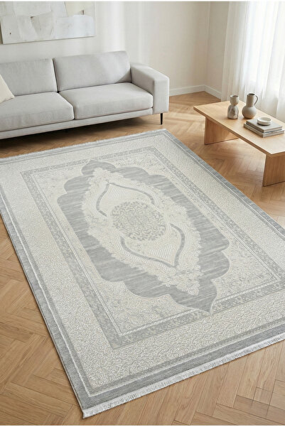 Anaska Home Modern Desenli 6 Metrekare Halı 4 Metrekare Halı Salon Halısı Otu...
