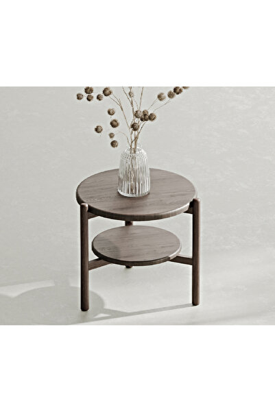 Normod Norac Masif Meşe Yan Sehpa