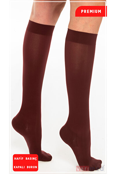 Varimed 3111 Premium Ccl1 Hafif Basınç Diz Altı Kapalı Burun Çorabı