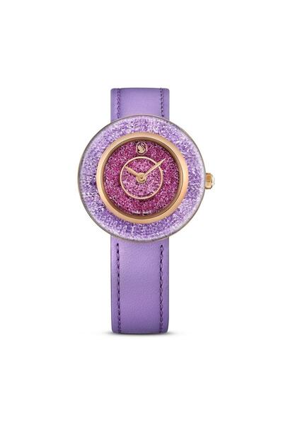 Swarovski ساعة يد 5656896 كريستالاين لاستر: لون بنفسجي/وردي/برو