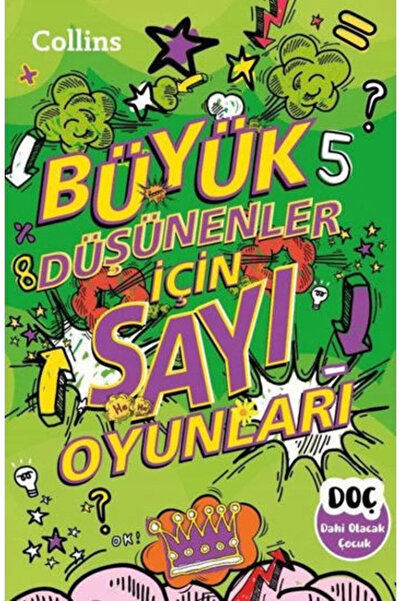 Dahi Olacak Çocuk Yayınları Büyük Düşünenler için Sayı Oyunları (7-12 Yaş)