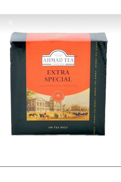 Ahmad Tea Ahmed Tea extra special bergamot aromalı 100 Lü Sallama Poşet Çay