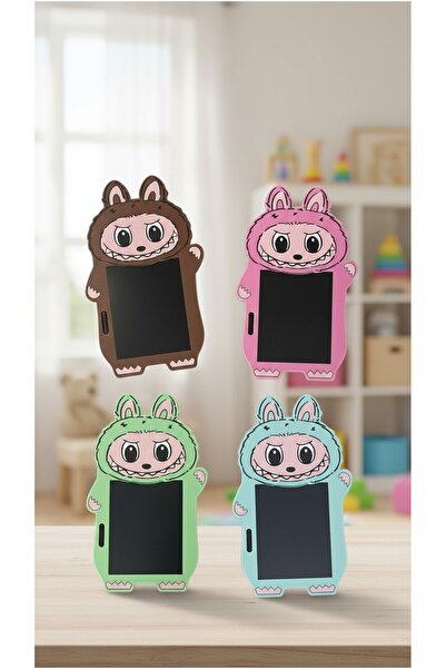 VANCKEY Labubu Çocuk Dijital Kalemli Çizim Yazı Tahtası Lcd Not Defteri Çizim...