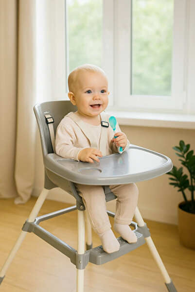 Tripper Portatif Tokyo Mama Sandalyesi Gri