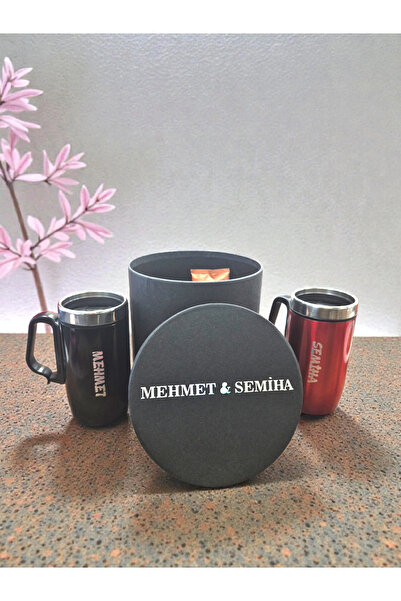 LADİJİTAL BASKI ÇÖZÜMLERİ Lover Thermos Set of 2