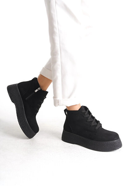 Lively Stylish Cizme Verona pentru femei, cu talpă groasă, confortabile, cu ș...