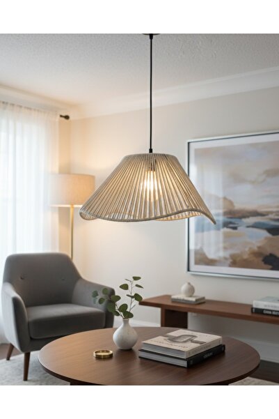 BG CONCEPT Bohem Avize Makrome Avize Tekli Sarkıt Avize Salon,Oturma Odası,Ya...