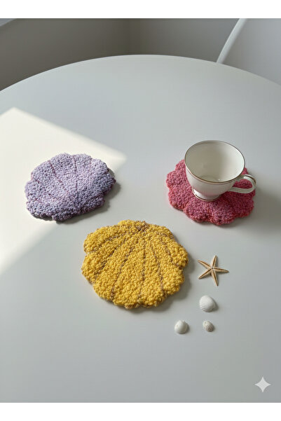 Goong 3-Piece Punch Coaster Set - Oyster