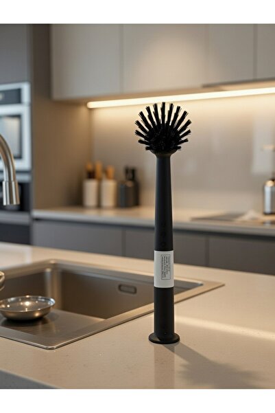 IKEA Dishwashing Brush 29 cm Black Color Piece Cleaning Brush Adhesive