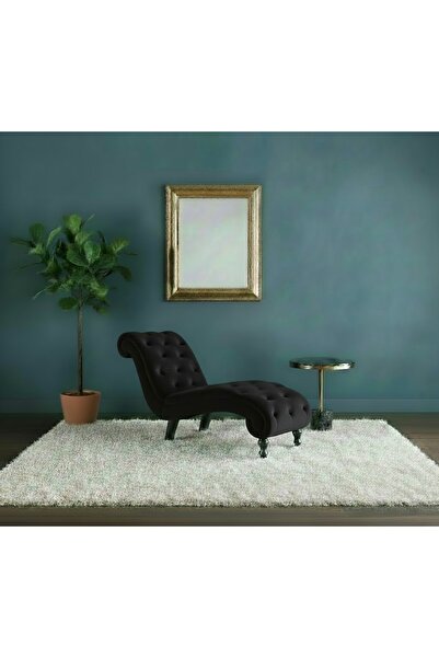 Ebrar Home Design Lüks Kadife Kapitoni Uzanma Koltuğu - Modern Josephine Köşe...