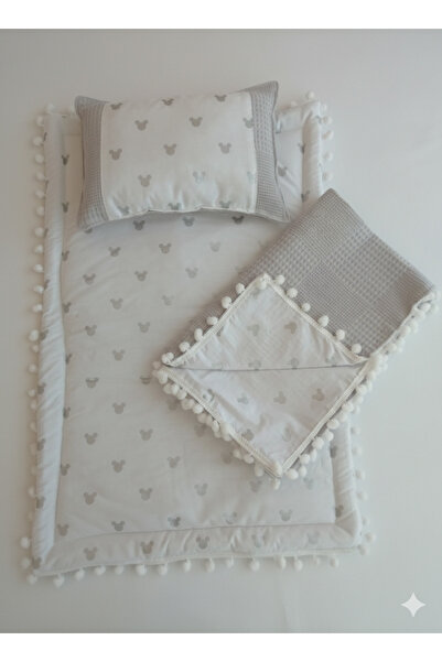 Wenaris Baby Diaper Set with Blanket, Cushion, Baby Pillow, Newborn, Crib, Ba...