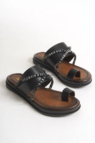 Lively Stylish Δερμάτινες σαγιονάρες Jenny