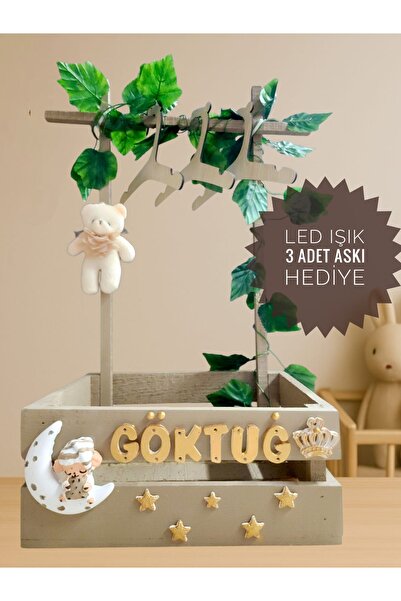 glow moon 40 Uçurma Sepeti / Kırk Uçurma Sepeti / Babyshower / Bebek Hediye S...