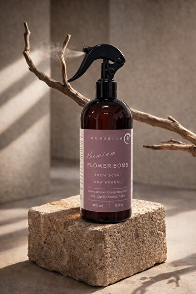 HOMERİUM Oda Kokusu Flower Bomb 400 ml Sprey