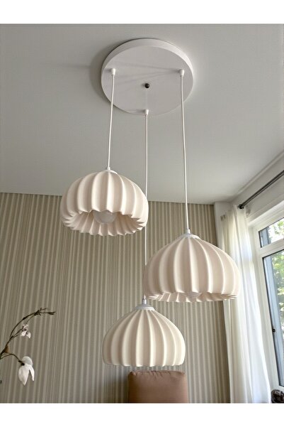 DREAM MODE Solis Modern 3’lü Sarkıt Avize | Salon ve Mutfak Aydınlatması Şık ...