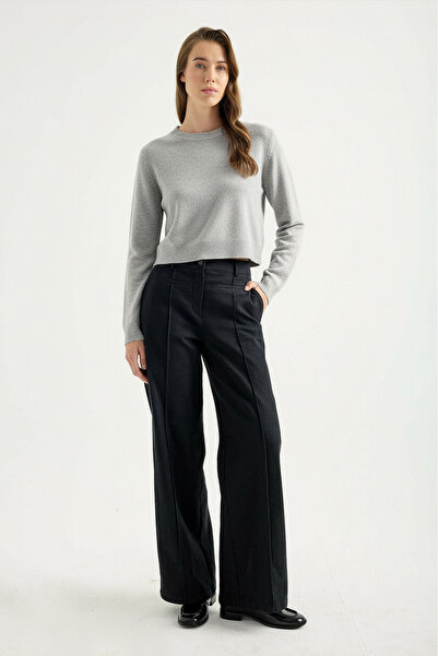 Masha Kate Üst Dikişli Kanvas Pantolon