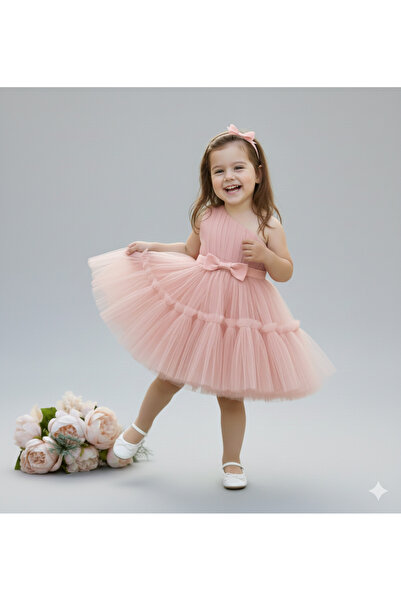 Asel Kids ROCHIE DE ANIVERSARE TUL UN UMĂR DE DESIGN FETĂ