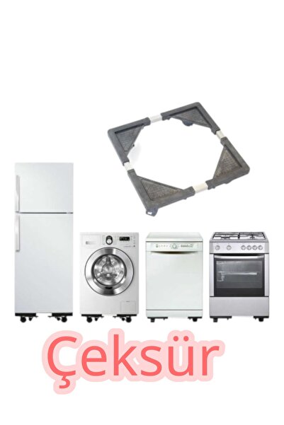 TELESKOPİK Buzdolabı Çamaşır Makinesi Soba Altlığı Tekerlekli
